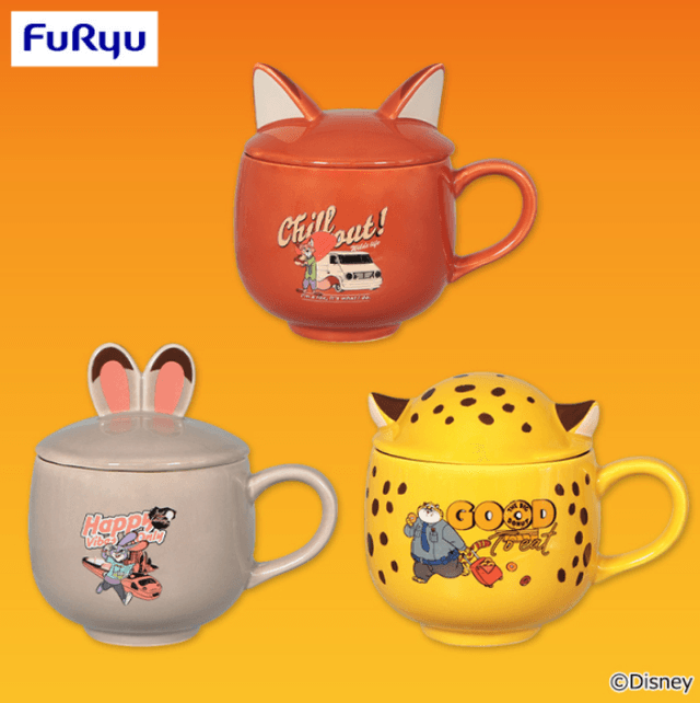 ズートピア ふた付きマグカップ