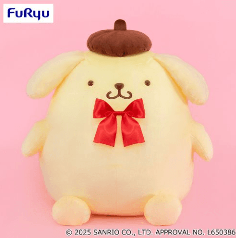 ポムポムプリン 超超BIGぬいぐるみ~おめかし~