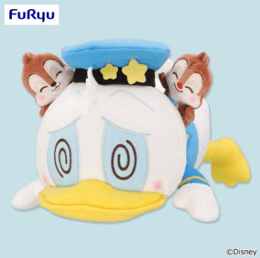 ミッキー&フレンズ ドタバタパーティ FukuFukuトリプルぬいぐるみ