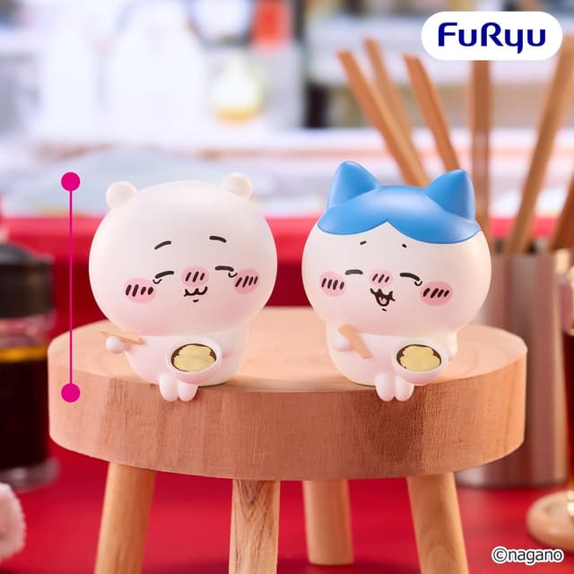 ちいかわ ぬーどるストッパーフィギュアー合格ラーメンー