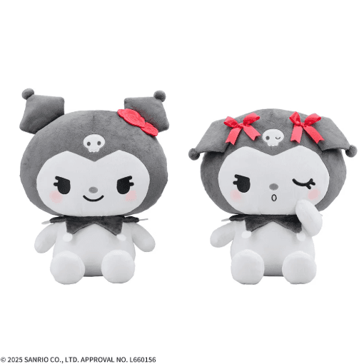 ゆるかわ サンリオキャラクターズ Lぬいぐるみ“クロミ” KUROMI MAGICAL BLACK AND RED Ver.