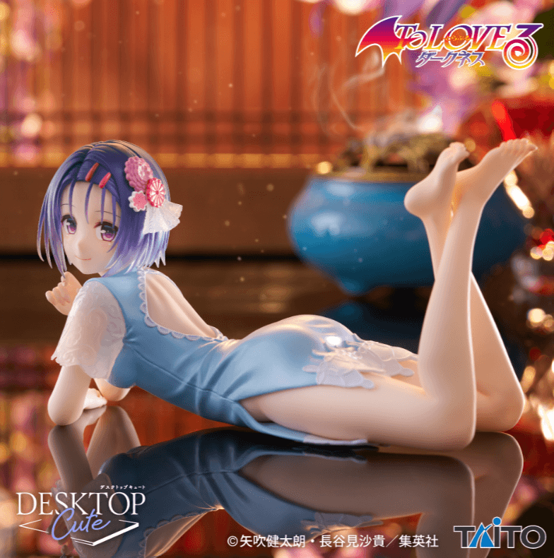 To LOVEる-とらぶる-ダークネス Desktop Cute フィギュア 西連寺春菜 チャイナドレスver.