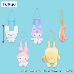 サンリオキャラクターズ 洗濯ばさみに挟まれちゃった!マスコット