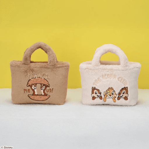 チップ&デール&クラリス PtZ ふわふわバッグ Fluffy Cuties