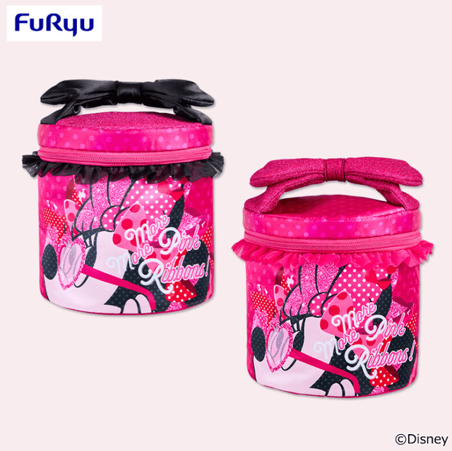 ミニーマウス More pink More ribbons! バニティポーチ