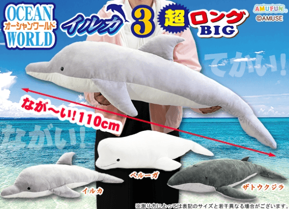 ☆オーシャンワールドイルカ3超ロングBIG