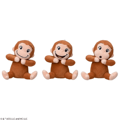 おさるのジョージ ひょこぴょこ マスコット