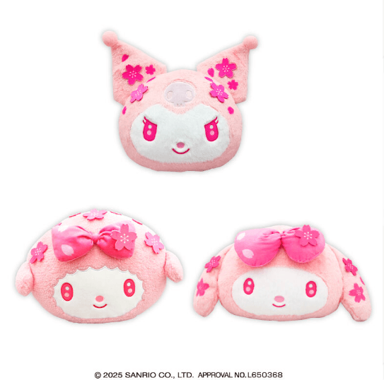 サンリオキャラクターズ さくらカラー顔デカクッション2