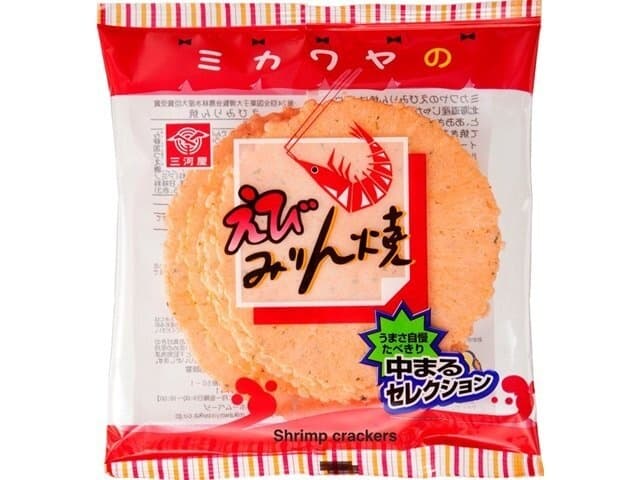 三河屋製菓 小袋えびみりん焼6枚