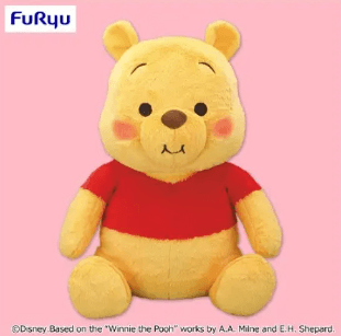 くまのプーさん FukuFuku ほっぺぷっくり超超BIGぬいぐるみ