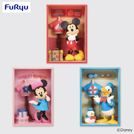 ミッキー&フレンズ コンセプトフィギュア ひみつのクローゼット①