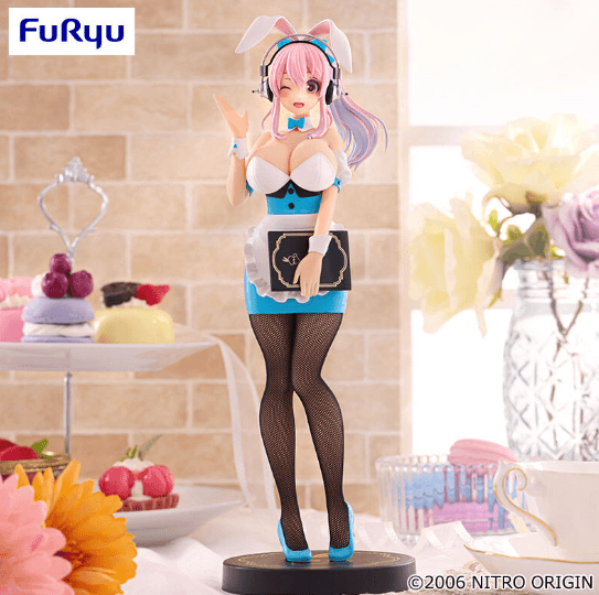 すーぱーそに子 BiCute Bunnies Figureーウェイトレス・ライトブルーver.ー