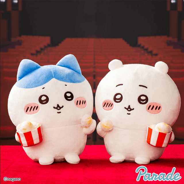 ちいかわいっしょに食べよポップコーンぬいぐるみ