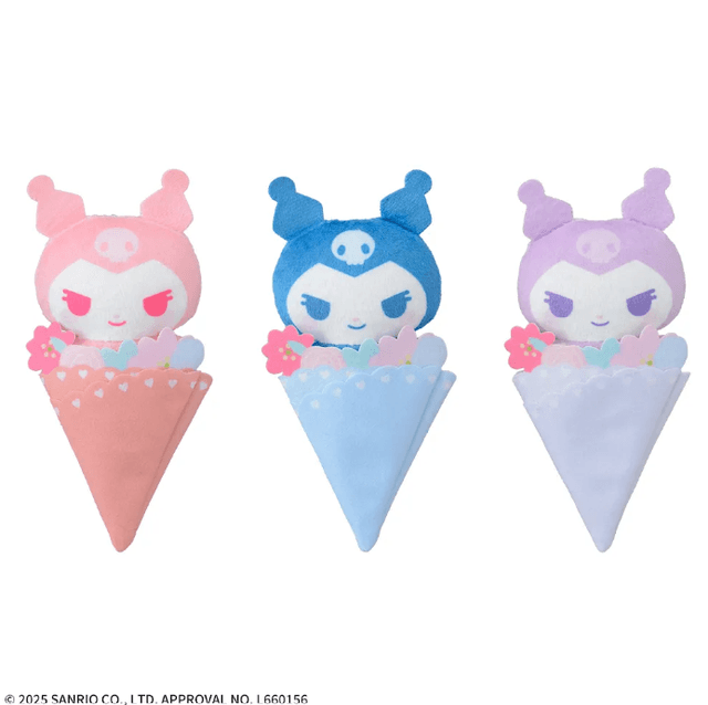 ゆるかわ サンリオキャラクターズ Deco Charmy マスコット“クロミ” ANNIVERSARY PARTY