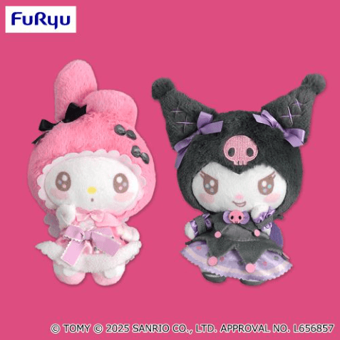 LiccA×My Melody Kuromi おもちゃ箱入りBIGぬいぐるみ