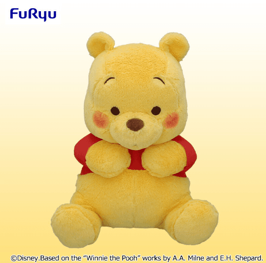 くまのプーさん FukuFuku おなかいっぱい超BIGぬいぐるみ