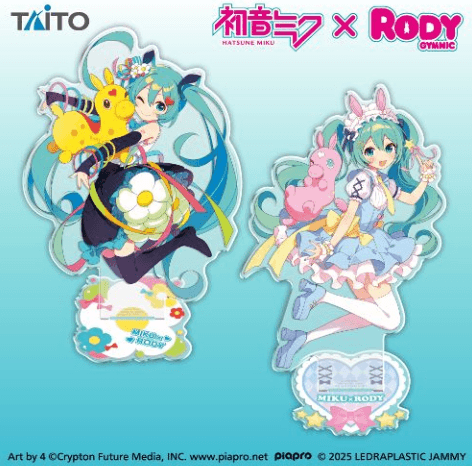 初音ミク×RODY 描き下ろしBIGアクリルスタンド ~39/サンキュー&メルヘン~