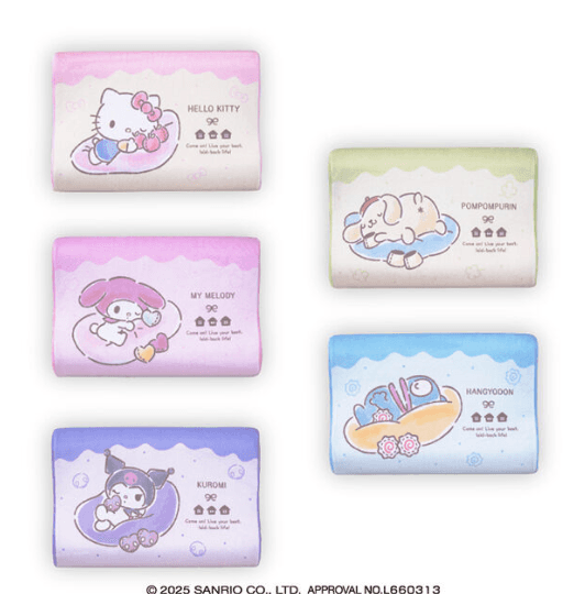サンリオキャラクターズ だらりんライフ低反発まくら