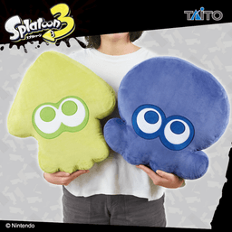 スプラトゥーン 特大サイズぬいぐるみ イカ&タコ