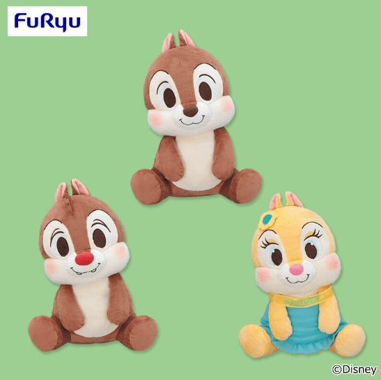 ミッキー&フレンズ こてっとぺったん BIGぬいぐるみ