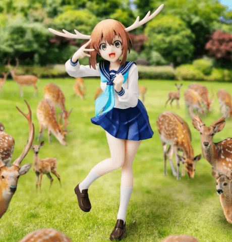 しかのこのこのここしたんたん Vivitフィギュア 鹿乃子のこ