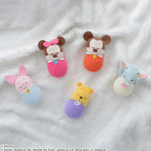 ディズニーキャラクター ちびーず マスコット おねんねVer.