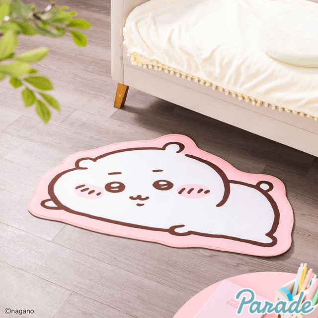 ちいかわラグマットねそべり