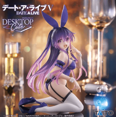 デート・ア・ライブⅤ Desktop Cute フィギュア 夜刀神十香~バニーver.~