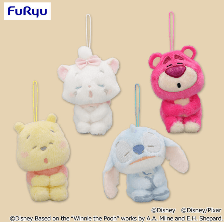ディズニー&ピクサーキャラクター ねむぐるみ マスコット①