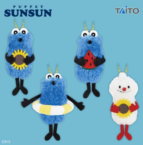 パペットスンスン ぬいぐるみマスコット Summer ver.