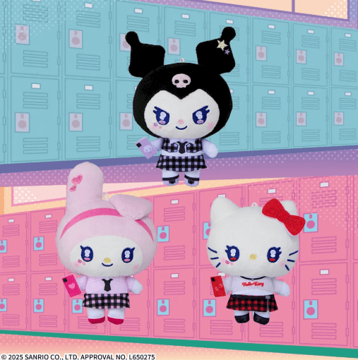 ゆるかわ サンリオキャラクターズ マスコット GL☆W UP IN SCHOOL Vol.2
