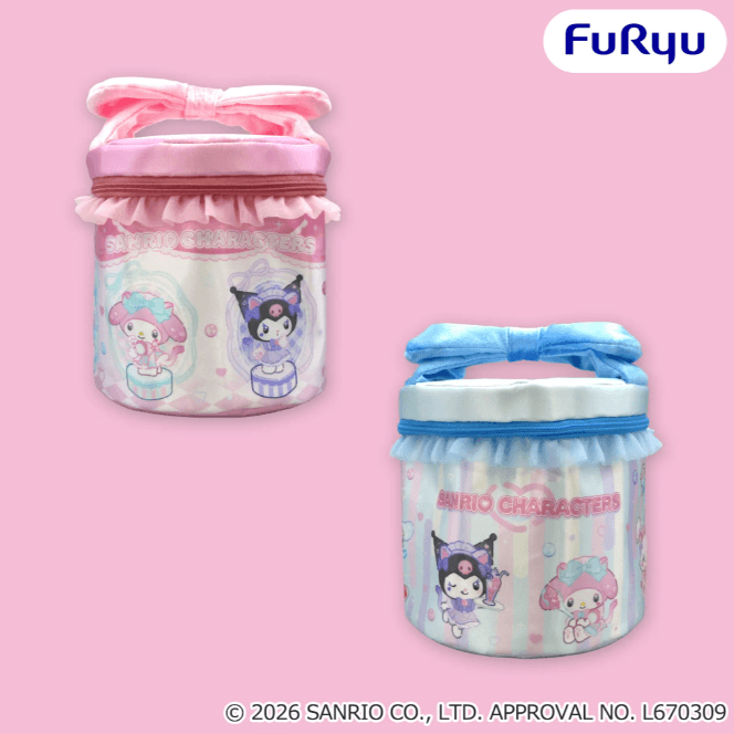 サンリオキャラクターズ ねこみみメイドバニティポーチ