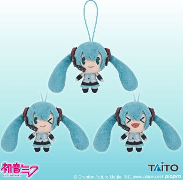 初音ミク デフォルメぬいぐるみマスコット