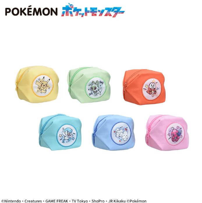 ポケットモンスター キューブ型プチポーチ PoppingUp