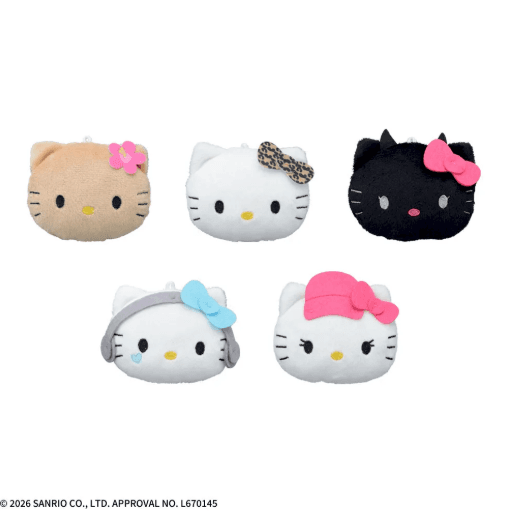ハローキティ フェイスマスコット XOXOギャル(ハーフ)