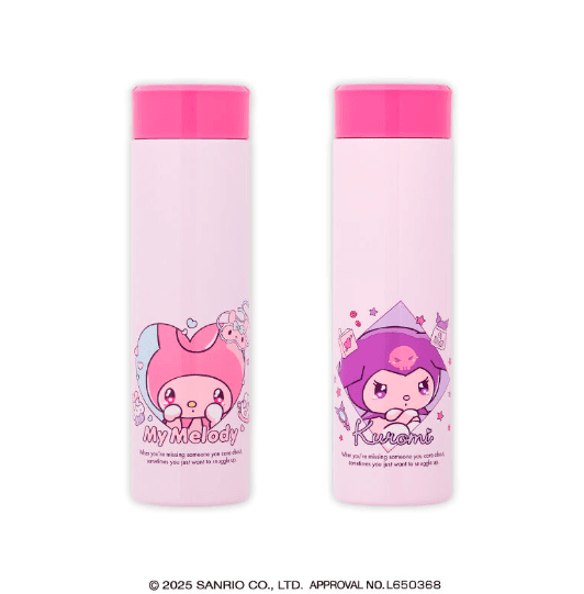 マイメロディ♡クロミ 甘えんぼナミダスリムステンレスボトル