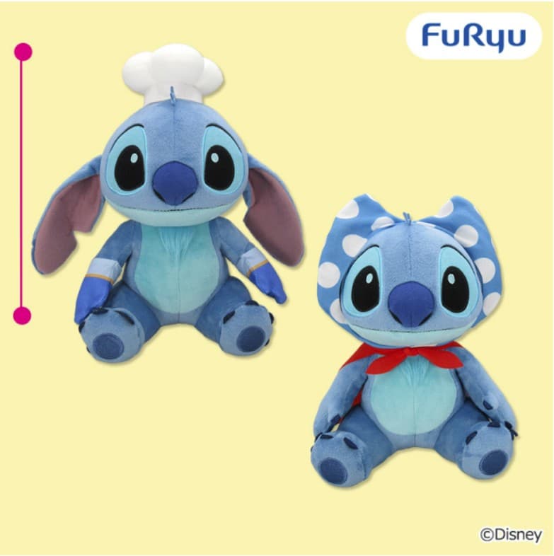 ディズニー スティッチ コック&ヒーロースタイルBIGぬいぐるみ