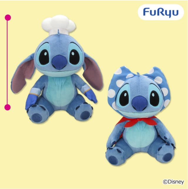 ディズニー スティッチ コック&ヒーロースタイルBIGぬいぐるみ