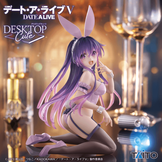 デート・ア・ライブⅤ Desktop Cute フィギュア 夜刀神十香 バニーver. Renewal