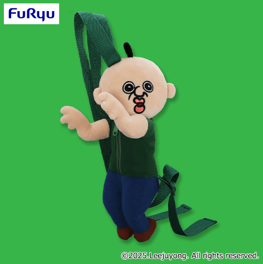 パンパンくんの日常 ぬいぐるみリュック