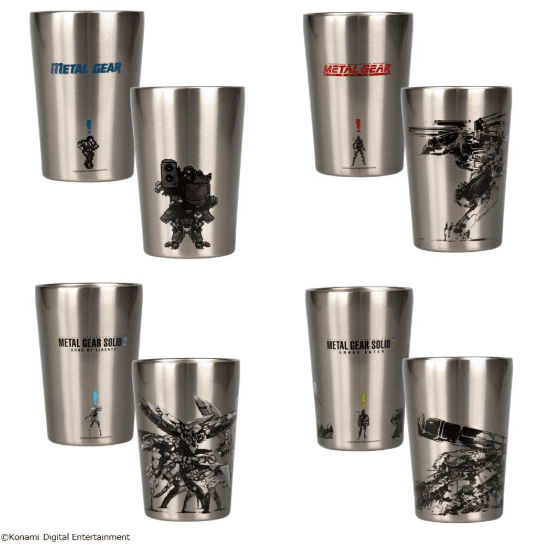 【再販】METAL GEAR SOLID ALERT ステンレス タンブラー(フルカートン)