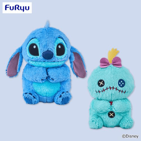 ディズニー スティッチ ぽってりおすわり 超BIGぬいぐるみ