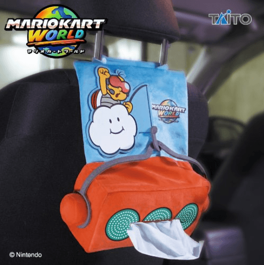 マリオカートワールド ジュゲムのティッシュボックスカバー