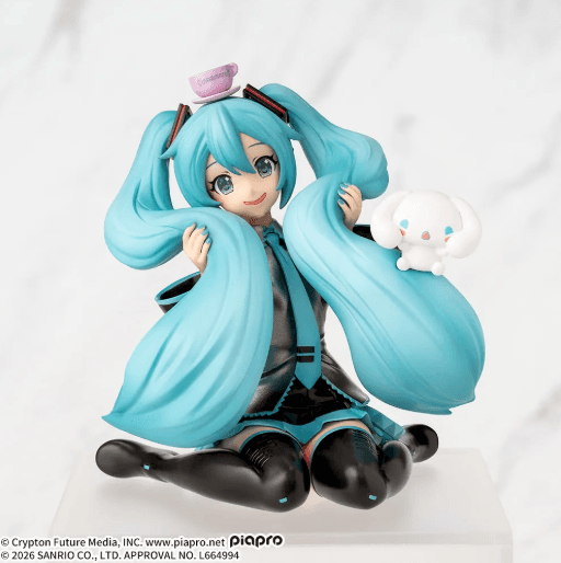 初音ミク×シナモロール ちょこのせ PM フィギュア‐初音ミク×シナモロール‐もふっとVer. (数量限定)