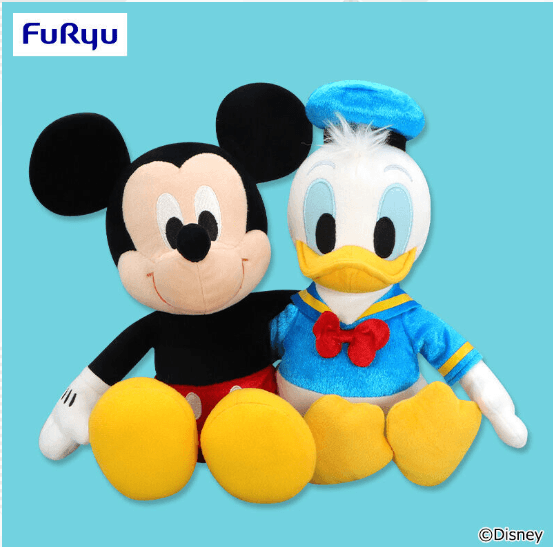 ミッキー&ドナルド ペアぬいぐるみ