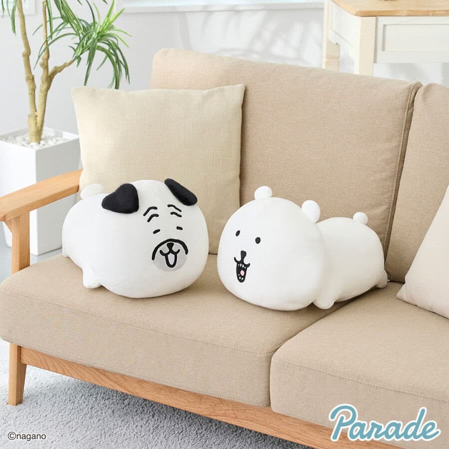 ナガノキャラクターズもっちるねそべりBIGぬいぐるみ②