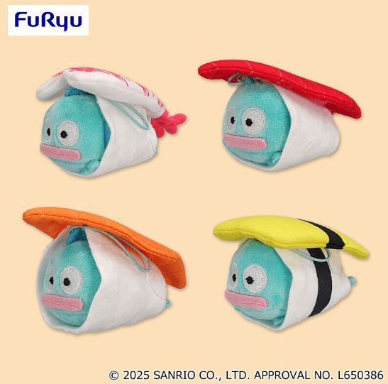 ハンギョドン ころりんお寿司マスコット