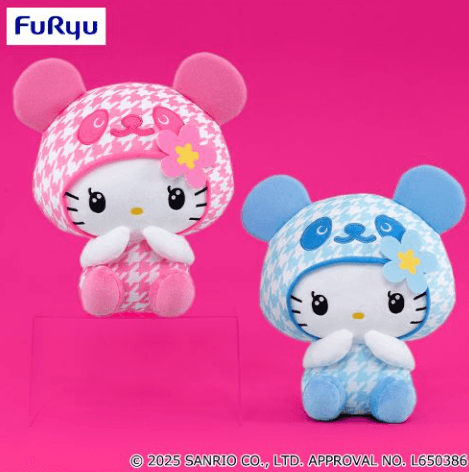 パンダハローキティ ときめく平成BIGぬいぐるみ