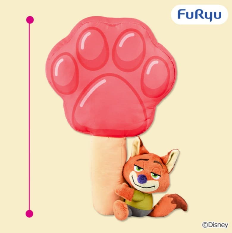 ズートピア アイスキャンディモチーフクッション