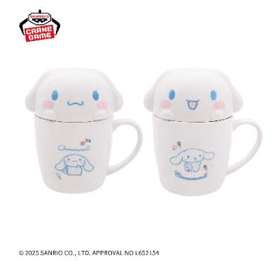 サンリオキャラクターズ フタ付きマグカップ-シナモロール-